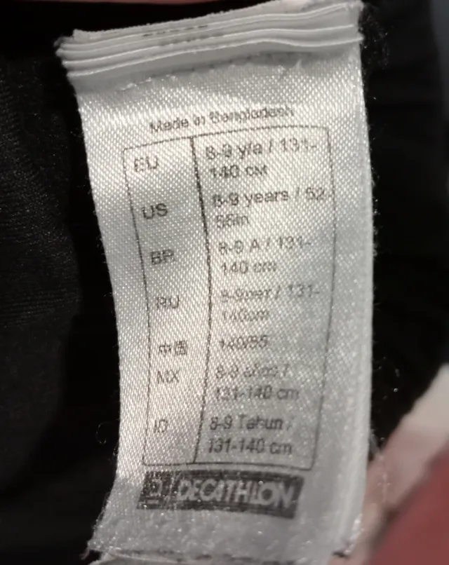 Pantalón térmico infantil Decathlon