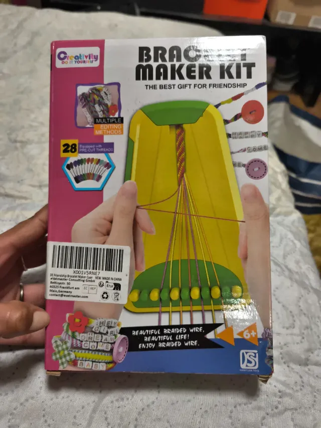 Kit per creare braccialetti dell'amicizia Creativity