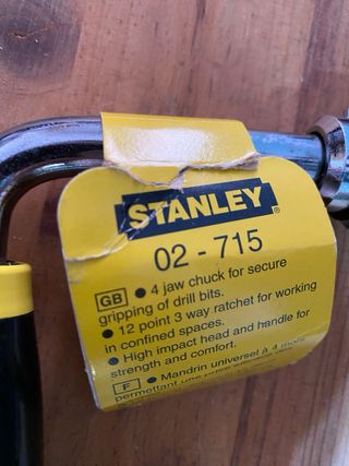 Berbiquí reversible Stanley