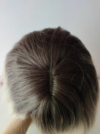 Peluca Rubia Larga Ondulada Ombre Balayage