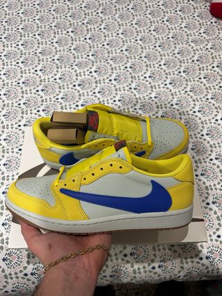 Jordan 1 Low OG Travis Scott Canary