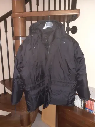 Giubbotto invernale uomo nero