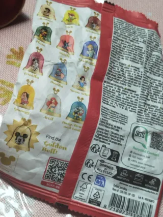 Ciondolo Campanella Disney Stitch Mickey