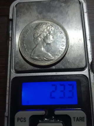 Dólar de Plata Canadá Elizabeth II , 2 conmemorati