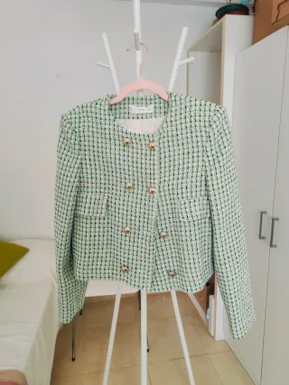 Chaqueta Tweed Mango