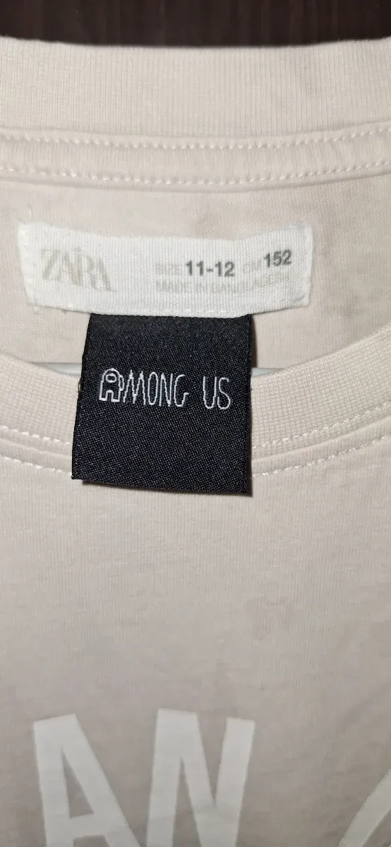 Camiseta Zara Among Us