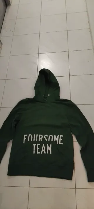 Sudadera Pull&Bear verde talla S