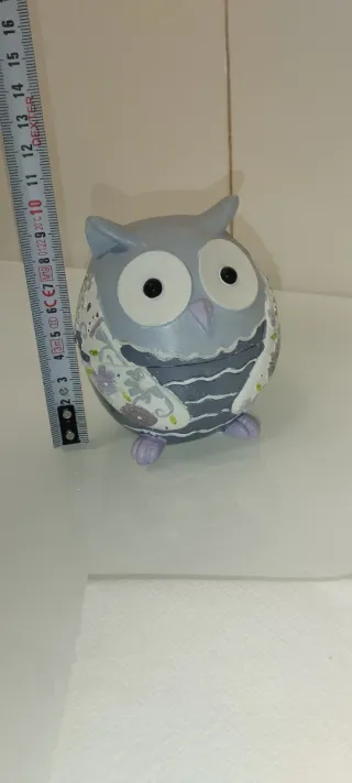 Búho joyero decorativo