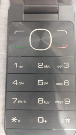 Telefono Alcatel 20-12G Nero con Cover