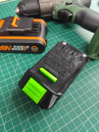 Adaptador teccpo - bateria worx