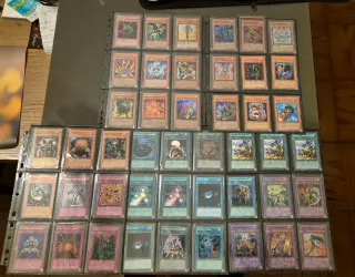Lotto carte Yu-gi-oh vecchie Goat