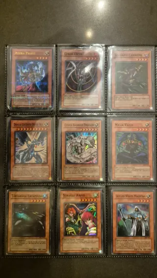 Lotto carte Yu-gi-oh vecchie Goat