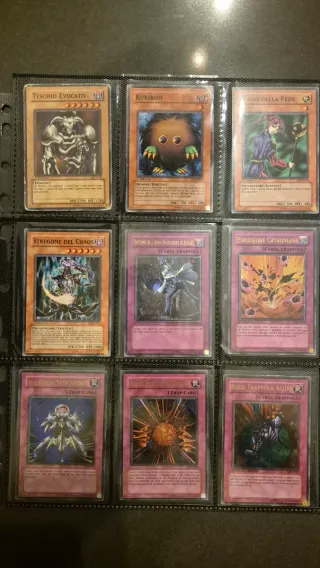 Lotto carte Yu-gi-oh vecchie Goat