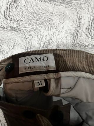 Pantaloni Cargo Militari Verde Oliva marca CAMO