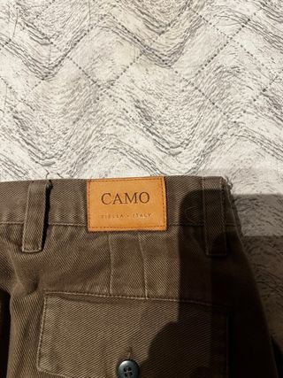 Pantaloni Cargo Militari Verde Oliva marca CAMO