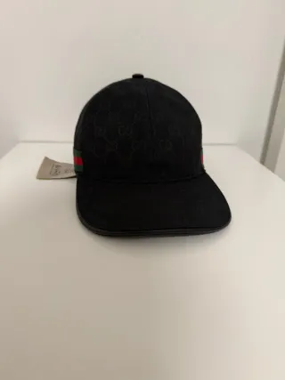 Gorra Gucci Negra GG