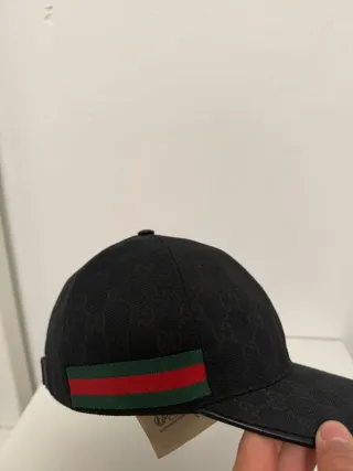 Gorra Gucci Negra GG