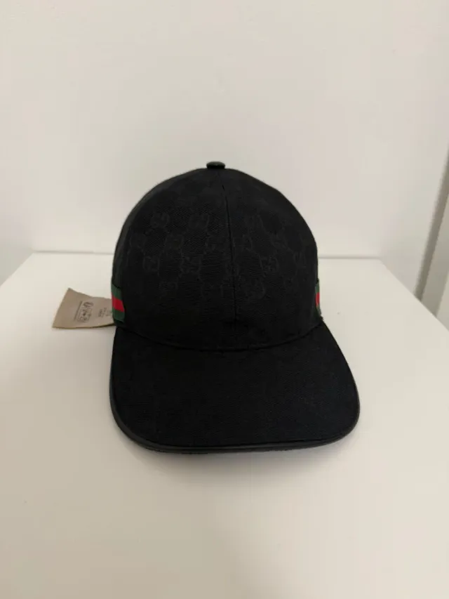 Gorra Gucci Negra GG