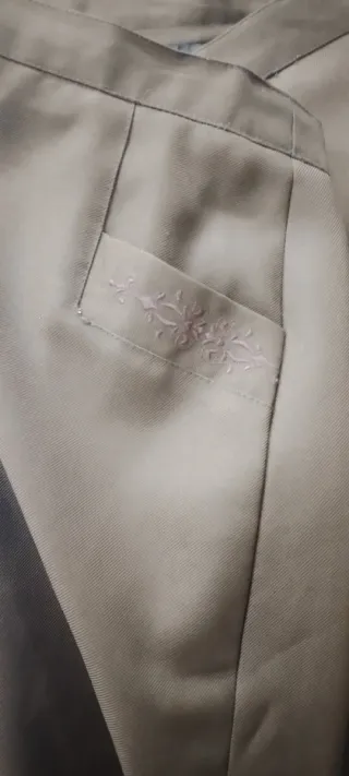 Lote 4 faldas 52 turquesa, azul y marrón