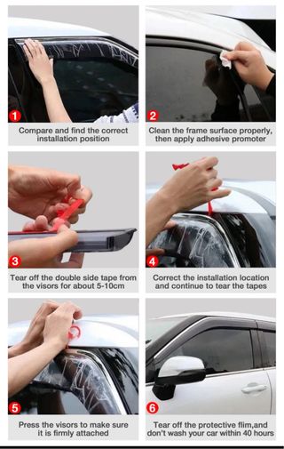 Deflectores de aire Nissan Qashqai 2015–2021.nuevo