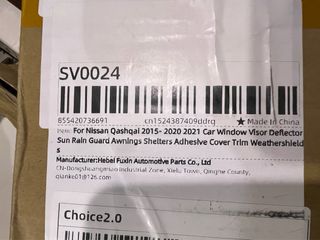 Deflectores de aire Nissan Qashqai 2015–2021.nuevo