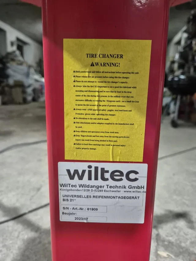 Máquina Desmontadora de Neumáticos manual nueva