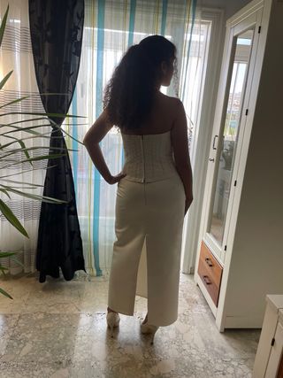 Traje de Novia Alta Costura Talla S-M