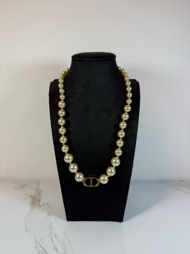Collana Dior Perle CD Oro