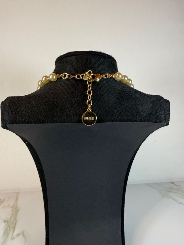 Collana Dior Perle CD Oro