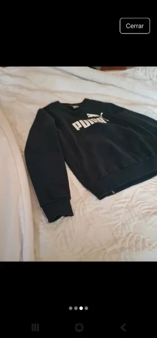 Sudadera Puma Negra