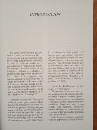 Planificación en organizaciones deportivas