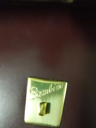 Neceser vintage cuero marrón