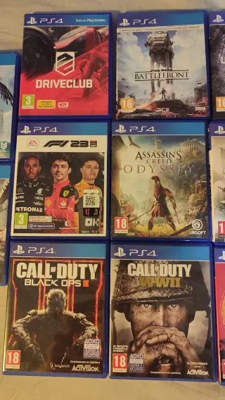 Lote Videojuegos PS4