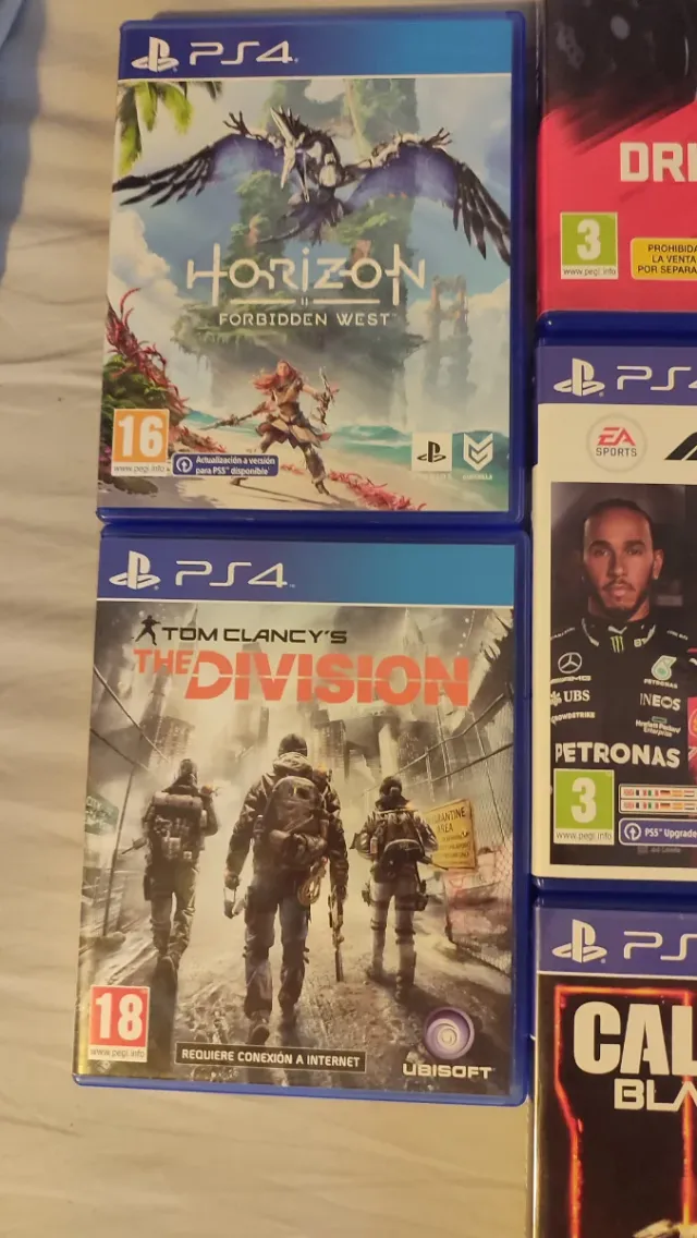 Lote Videojuegos PS4