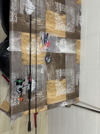 Equipo pesca spinning