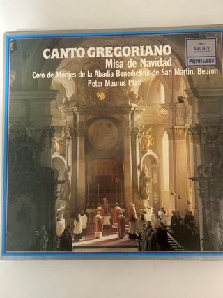 Vinilo Canto Gregoriano - Misa de Navidad