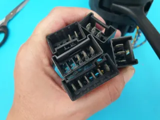 Fiat Regata e Super devioluce devio guida nero lev