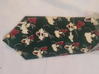 Corbata Disney Mickey Mouse Verde Oscuro