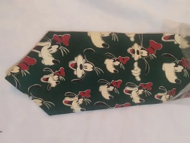 Corbata Disney Mickey Mouse Verde Oscuro