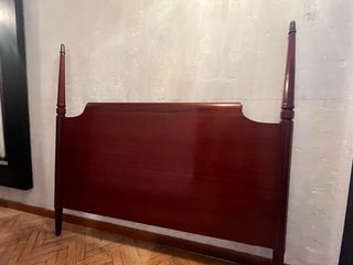 Cabecero de madera maciza. Estilo vintage