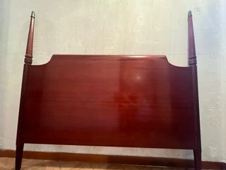 Cabecero de madera maciza. Estilo vintage