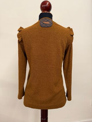 Jersey Poupée Chic color teja con volantes