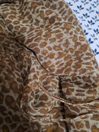 Pañuelo estampado leopardo