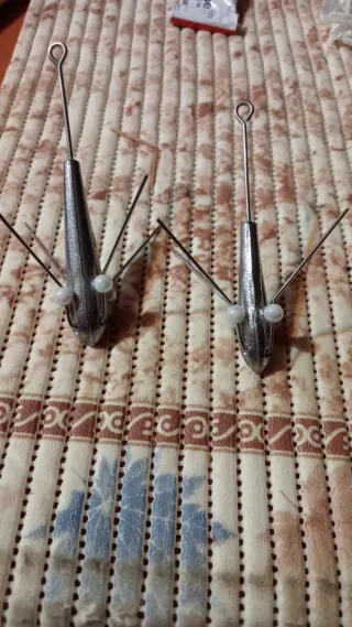 Plomos de pesca grapa y torpedo