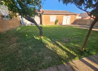 Chalet casa con jardín