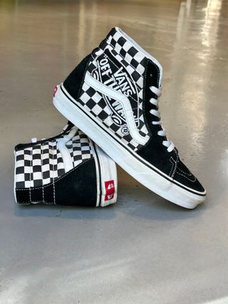 Zapatillas Vans 39, Sk8-Hi Checkerboard Patch Logo