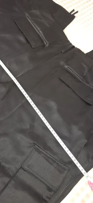 Conjunto Zara Viscosa Negro Talla L