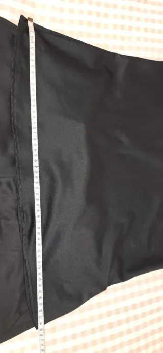 Conjunto Zara Viscosa Negro Talla L