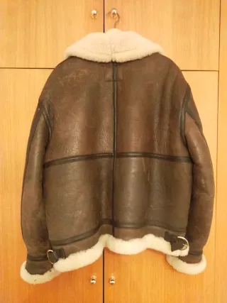 Cazadora Schott B3 Marrón