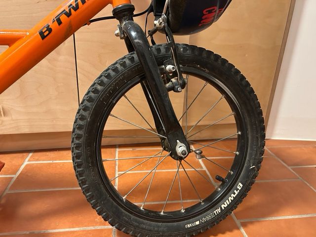Bicicleta infantil B'TWIN naranja